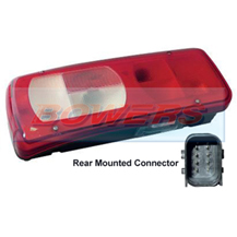 Genuine Vignal 155130 LC8 Rear Left Hand Nearside Combination Tail Lamp/Light For DAF CF/XF 2012-> (Rear Connector)